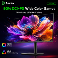 27 Zoll FHD Monitor 144Hz Computerbildschirm PC-Monitor Gaming-Monitor mit Verstellbarem Standfuß