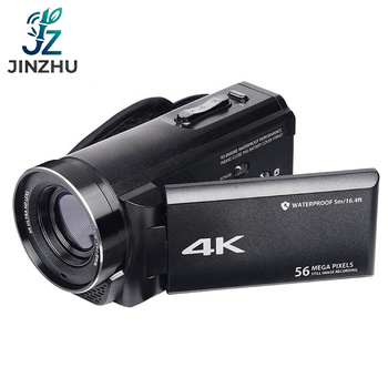 Camcorder 13MP 120 Wide Angle Rotating 3.0" LCD Screen Customizable Optical Zoom 4K Waterproof Underwater Video Camera in Stock