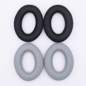 Pour Bose QuietComfort QC 35 II coussins d'oreille en mousse de cuir de remplacement coussinets d'oreille en matériau PU coussinets d'oreille pour SoundTrue <span class=keywords><strong>SoundLink</strong></span> - Product Image 4