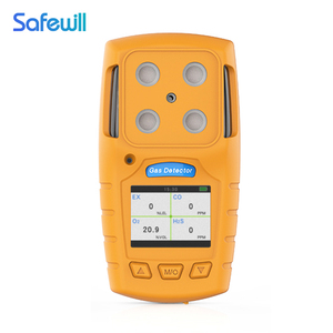 Safewill Vente en gros OEM Analyseur de gaz <span class=keywords><strong>portable</strong></span> LCD multi-fonctions 4 en 1 Détecteur de CH4 Haute précision Ecoprobe pour biogaz - Product Image 6