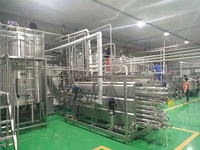 Équipement de stérilisation du lait UHT 1000-20000L/H, machine de pasteurisation laitière à faible consommation d'énergie, service après-vente disponible