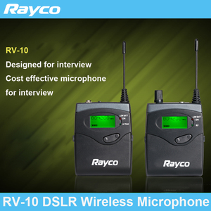 Wireless DSLR Microphone <span class=keywords><strong>For</strong></span> Cctv Cameras RV-10 Interview TV <span class=keywords><strong>Program</strong></span> Short Movie Producing Metal Case - Product Image 3