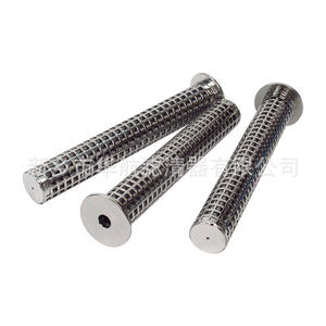 Elemento de filtro de fusión plisado de fieltro sinterizado 316L personalizado 45*203 elemento de filtro de aceite de sellado para equipos de filtración Industrial - Product Image 1