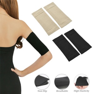 Manchons amincissants pour bras, brûle-calories, anti-cellulite, pour femmes, avec ceinture de maintien à manches longues - Product Image 2