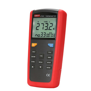 Thermomètre numérique Uni-T UT321 à double canal, thermocouple de contact, jauge de température industrielle - Product Image 3