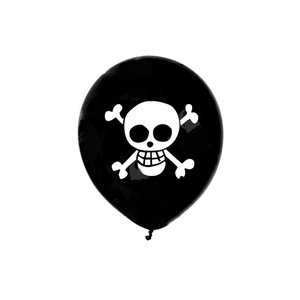 Venta al por mayor Pirata Cumpleaños Tema Globo Set 12 pulgadas Látex Globos Dibujos animados Película Personaje Fiesta Suministros - Product Image 2