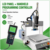 Robot Dispensador de Pegamento Automático CNC de 3 Ejes para Escritorio, Certificado CE ISO, con Sistema de Prensado de Cartuchos y Cilindros