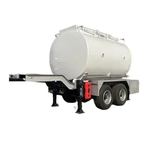 Tangki semi trailer 5000 liter kecil 2 as roda disesuaikan tangki bahan bakar 5 cbm