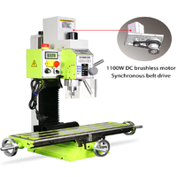 Machine de fraisage universelle verticale NUMOBAMS VM25L Plus 1100W avec moteur sans balais et broche automatique MT3