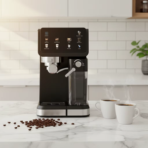 Vendita calda intelligente elettrodomestici capsula macchina da caffè in acciaio inox Touch Screen controllo macchina da caffè elettrica - Product Image 4