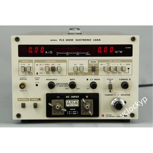 KIKUSUI PLZ 300W <b>ELECTRONIC</b> LOAD 4~60V, 0~60A 300W <b>Used</b> - Product Image 2