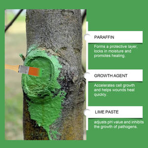 Herramientas de Jardinería MOONSPRY con Mango de Madera y Agente Curativo de Heridas a Base de Plantas con Energía Solar para el Cuidado de Árboles - Product Image 4