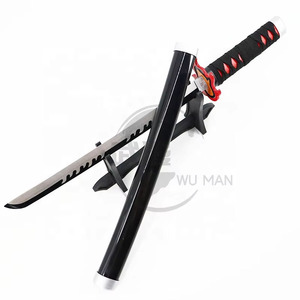 Set di Spade Giocattolo in Metallo <span class=keywords><strong>Tanjiro</strong></span> Kamado Hinokami Kagura 45cm per Cosplay e Collezione <span class=keywords><strong>Anime</strong></span> - Product Image 3