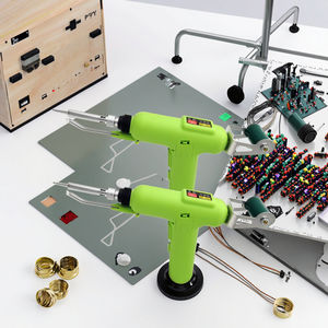 Juego eléctrico de mano de 80W 2025, superventas, 100-240V, pistola de <span class=keywords><strong>estaño</strong></span> de Envío Automático para PCB, herramienta de reparación IC, antorchas de soldadura más vendidas - Product Image 3