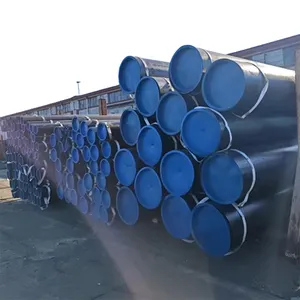 3PE anti-corrosion pipeline reinforced grade polyethylene steel pipe inner lining welded cement mortar pipe