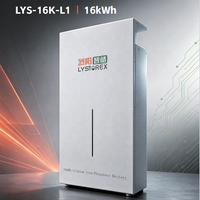 Système de stockage d'énergie domestique OEM 16 kWh, onduleur hybride 8 kW, batterie LiFePO4 51,2 V 314 Ah, utilisation extérieure IP65