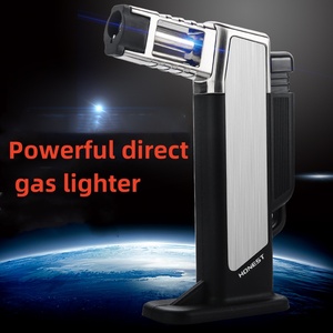 Encendedor de soplete portátil de alta temperatura, soplete de soldadura pequeño a prueba de viento directo para uso doméstico - Product Image 3