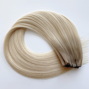 Extensiones de Cabello Virgen Sin Procesar Genius Weft 2026, Suaves y Sedosas, Doble Trama, para Uso en Salón - Product Image 1