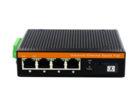 Commutateur Ethernet industriel 1x 100 Mbps SFP Fibre 4x 10/100 Mbps Ports RJ45 Commutateur réseau non géré