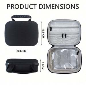 OEM ODM Custom Black EVA Multifunctional <b>Tool</b> Bag Multifunctional Carrying Bag Smell Proof Zipper Other Special Purpose Bag Case - Product Image 3