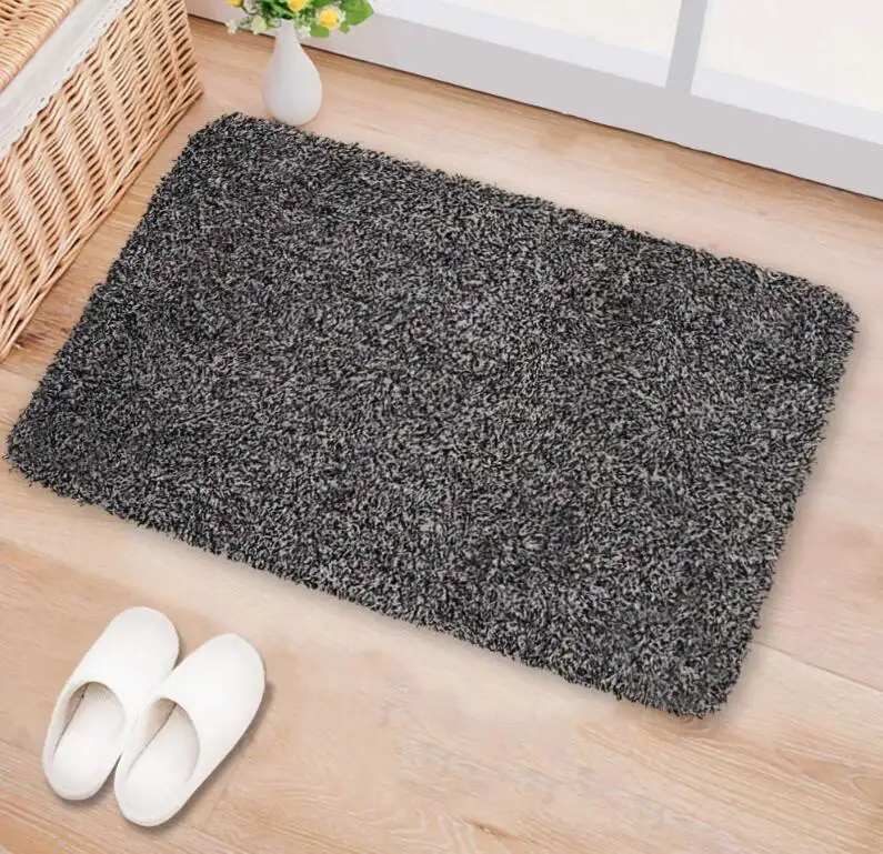 Super absorbent Magic clean Entrance door mat Shaggy Pet Floor Dog Door Mats absorb mud water doormat