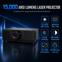 Projecteur laser grand écran 15000 lumens ANSI WUXGA avec installation à 360 degrés et durée de vie de 20000 heures