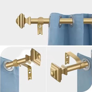 Poste de pared de cortina de metal superventas, adecuado para accesorios ajustables de paredes y ventanas en salas de estar de Casa modernas - Product Image 2