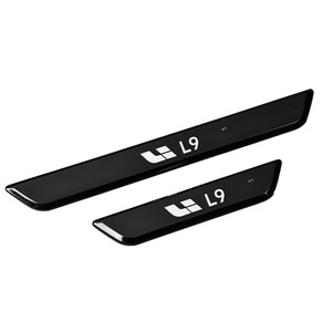 Ideal Led Door Sill Strip Stainless Steel Wireless <b>Sensor</b> Welcome <b>Light</b> Black Silver 1 Year Warranty - Product Image 3