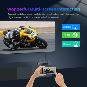 TX96k ATV Android 10 Quad Core Smart <b>TV</b> Box 2G 16G 8K WiFi Voice <b>Remote</b> Control Custom - Product Image 5