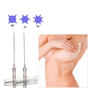 Preço de Fornecedor para Cuidados Faciais, Lifting de Sobrancelhas, Agulha Cônica L Blunt, Fio PDO 3D Cog - Product Image 5
