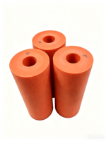 Rolo de Borracha de Silicone Antiaderente Resistente a Altas Temperaturas para Acessórios de Máquina de Laminação de Filme de Transferência Térmica e Hot Stamping