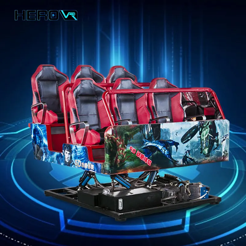 HEROVR דינמי פלטפורמת VR משחק מכונת 6 12 מושבים מציאות מדומה חנות Movimento 7D סימולטור Sedia מיני X רוכב 3D 4D 5D Cine