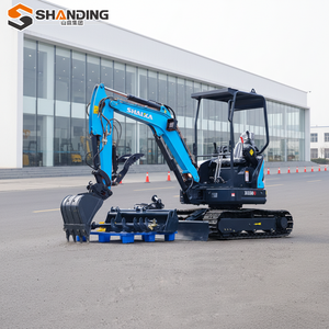 Mini excavadora en oferta a bajo precio, motor EPA Kubota, excavadora de cadenas de 3.5 toneladas, microexcavadora CE EPA EURO, mini excavadora pequeña de 1 y 2 toneladas. - Product Image 1