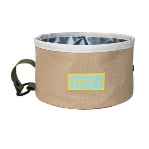 Custom Washable Canvas <b>Dog</b> Bowl 6-Section Foldable Outdoor Portable Pet Feeder OEM Private Label Lightweight Travel Bowl - Product Image 3