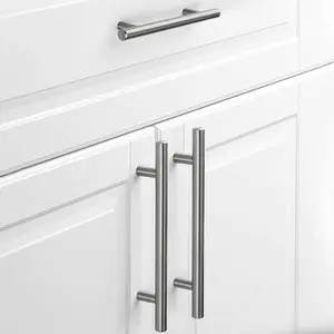 5 Inch Cabinet Pulls Matte Black Stainless Steel Kitchen Drawer Pulls Cabinet Handles