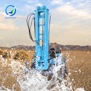 Prix de la machine de forage verticale pour puits d'eau OCEAN Heavy Duty Crawler DTH Drilling Rig - Product Image 1