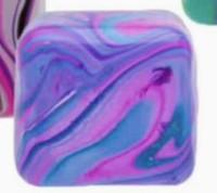 Jouet pour enfants transfrontalier de décompression, de simulation et de puzzle, à texture géométrique stéréoscopique mate, en maltose compressible