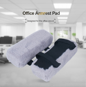 Nhà máy nóng bán thoải mái chống trượt cánh tay còn lại bao gồm đệm Bộ nhớ bọt khuỷu tay xe Ghế văn phòng Xe Lăn Tay vịn miếng đệm - Product Image 6