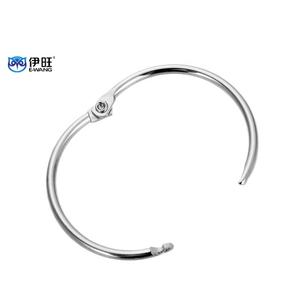 Wholesale Custom Metal Book Clip Office Binding Hinged <b>Notebook</b> Loose Leaf <b>Binder</b> Ring - Product Image 5