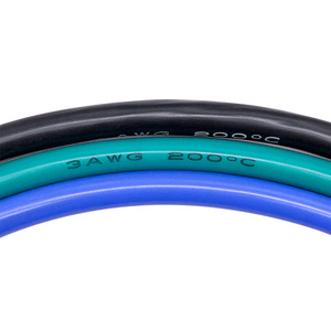 Fil en caoutchouc silicone 3AWG, cuivre étamé torsadé 0,08 mm, usage industriel, tension nominale 600 V - Product Image 3