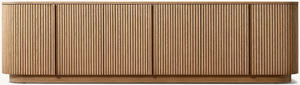 Salon luxueux mobilier élégant cadre en bois massif séché au four <span class=keywords><strong>console</strong></span> multimédia intérieure à 6 portes - Product Image 2