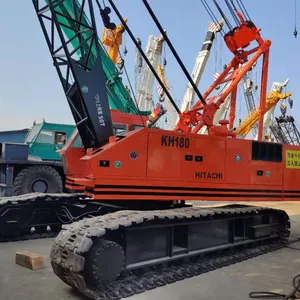 Used Crane Hitachi KH180 50 TON Crawler Crane Original Made In Japan