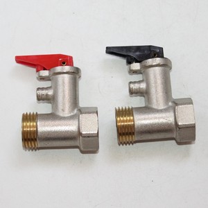 วาล์วนิรภัยระบายแรงดันและอุณหภูมิ0.7mpa DN15 G1/2นิ้วเป็นวาล์วนิรภัยสำหรับระบบเครื่องทำน้ำอุ่น - Product Image 3