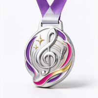 Médaille d'or personnalisée avec numéro de service client - Médailles commémoratives en alliage de zinc pour cérémonies de remise de prix et célébrations