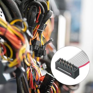 Uxcell Brand New IDC Wire Flat Ribbon Cable 10Pins 2.54mm Pitch 0.2m Gray 4pcs - Product Image 1