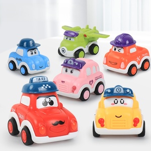 Phim Hoạt Hình Dễ Thương Nhựa Ma Sát Đồ Chơi Xe Kéo Trở Lại Xe Ô Tô 6-Mảnh Thiết Lập Mini Xe Bé Đồ Chơi Cho Trẻ Em - Product Image 1