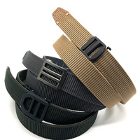 Weaver 1.5 en hommes tactique extérieur Edc noir Nylon harnais utilitaire ceintures avec systèmes à cliquet ceinture pour appendice Carry