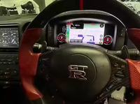 Plug and Play 12.3 Digital Cluster Virtual Cockpit pour compteur de vitesse Nissan GTR