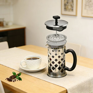 Cafetière à piston française miniature incassable pour usage domestique et voyage, portion individuelle - Product Image 5