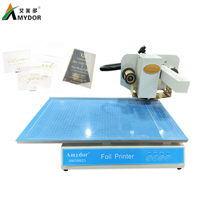 Máquina <span class=keywords><strong>de</strong></span> Impresión Digital <span class=keywords><strong>de</strong></span> Lámina Caliente Semiautomática y Eficiente para Bolsas <span class=keywords><strong>de</strong></span> Papel, Bolsas <span class=keywords><strong>de</strong></span> PVC, Amdyor 8025 - Product Image 2